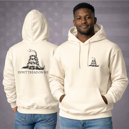 Don't Tread On Me Patriotic Hooded Sweatshirt Hoodie