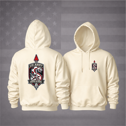 UNITED STATES ARMY SNIPER Military Hooded Sweatshirt – Precision, Patriotic, Pride & Premium Comfort Hoodie