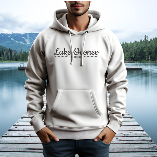 Lake Oconee Hooded Sewatshirt