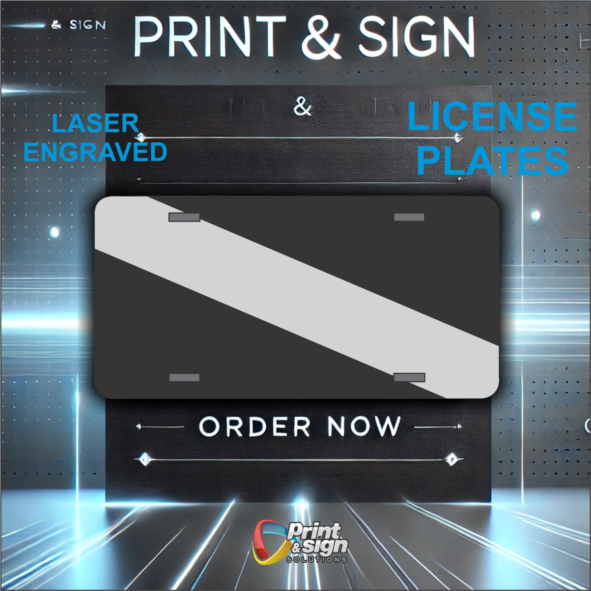 License Plate SCUBA DIVING Auto Truck car tag Aluminum