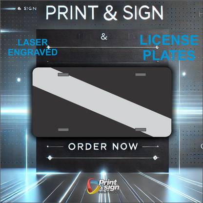 License Plate SCUBA DIVING Auto Truck car tag Aluminum