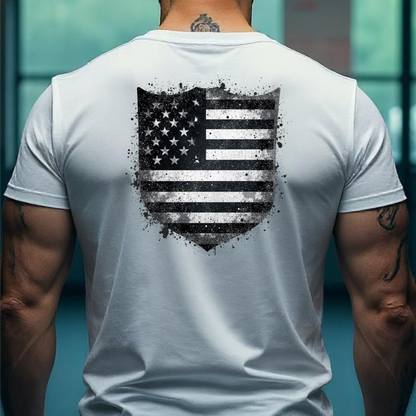 US FLAG SHIELD | Digital File Direct Download Ready to Print PNG High Definition