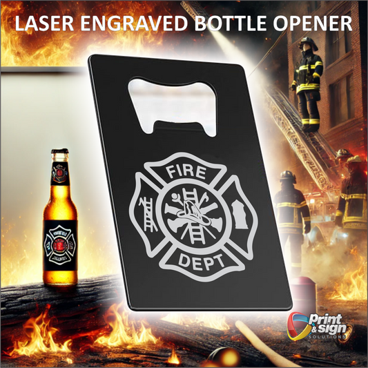 Fire Dept Bottle Opener