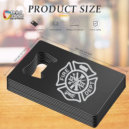 Fire Dept Bottle Opener