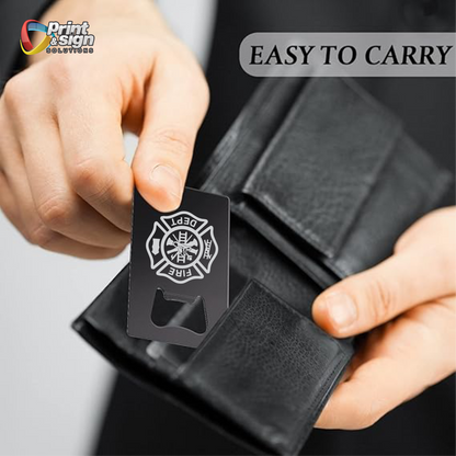 Fire Dept Bottle Opener