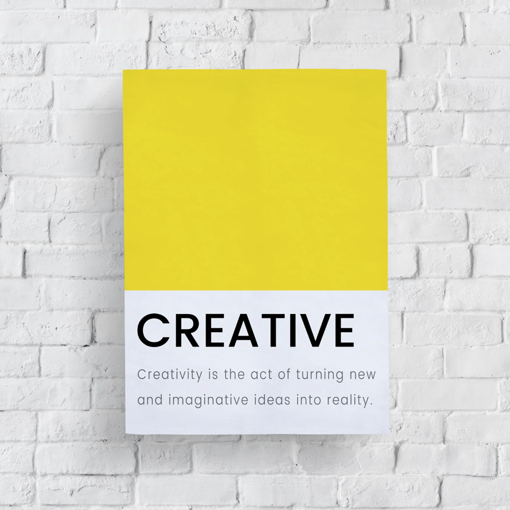 UPLOAD YOUR OWN DESIGN - Poster Matte Paper