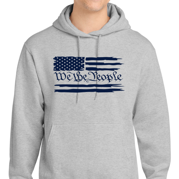 We The People Patriot Hooded Sewatshirt