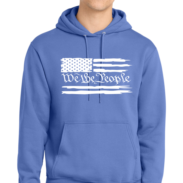 We The People Patriot Hooded Sewatshirt