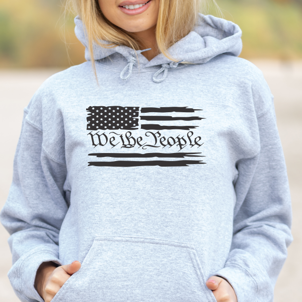 We The People Patriot Hooded Sewatshirt