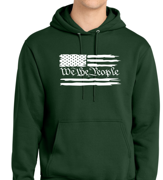 We The People Patriot Hooded Sewatshirt