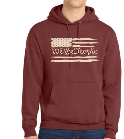 We The People Patriot Hooded Sewatshirt