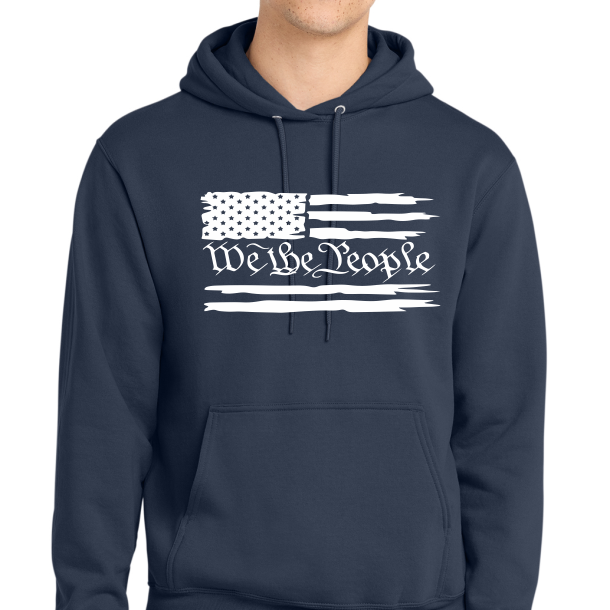 We The People Patriot Hooded Sewatshirt