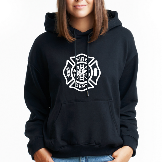 Fire Detp Patriot Hooded Sewatshirt