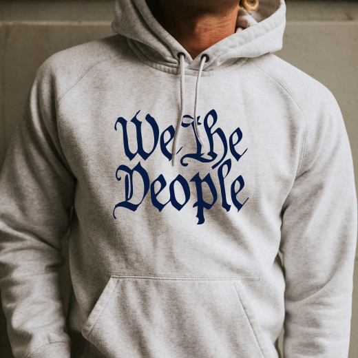 We The People Patriot Hooded Sewatshirt