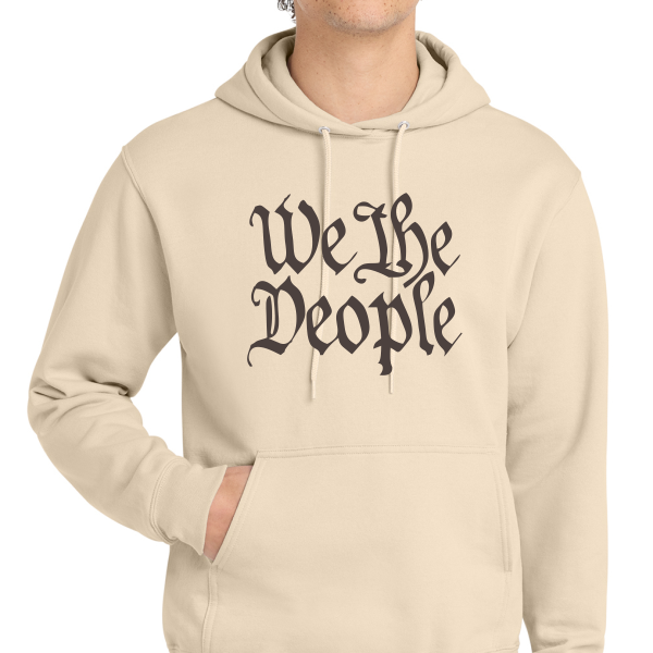 We The People Patriot Hooded Sewatshirt