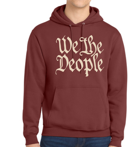 We The People Patriot Hooded Sewatshirt