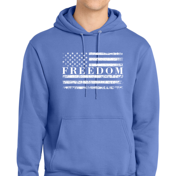 Freedom Patriot Hooded Sewatshirt