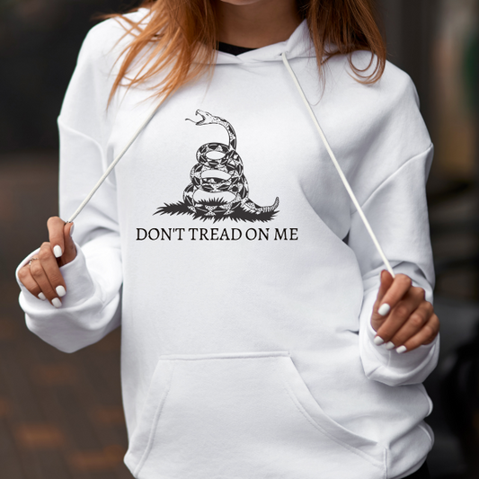 Don't Tread On Me Patriot Hooded Sweatshirt