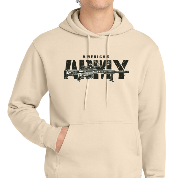 American Army Patriot Hooded Sweatshirt