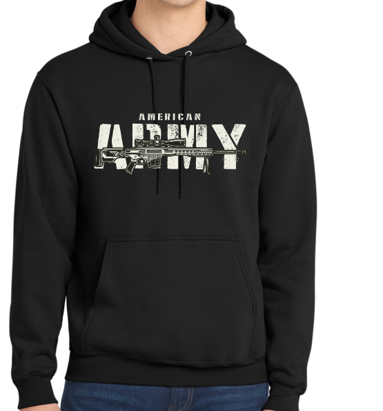American Army Patriot Hooded Sweatshirt