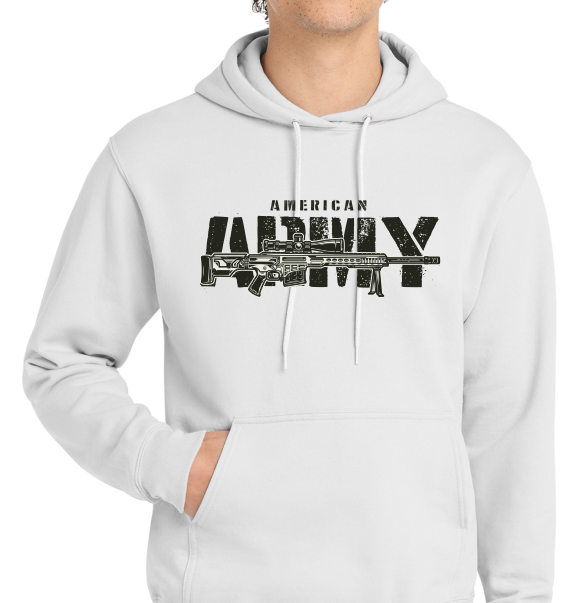 American Army Patriot Hooded Sweatshirt