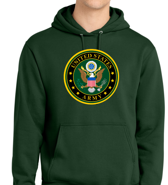 United States Army Seal Patriot Hooded Sweatshirt