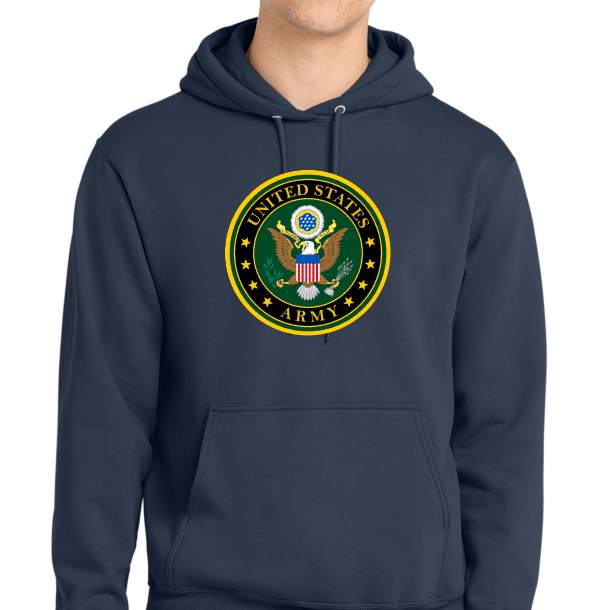 United States Army Seal Patriot Hooded Sweatshirt