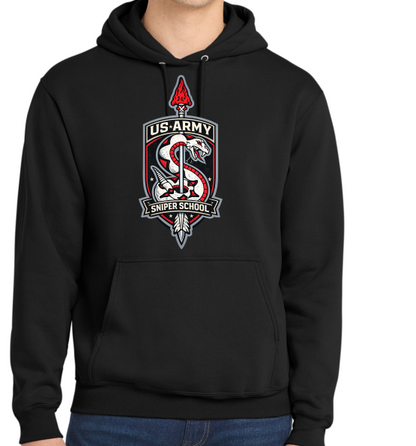 US Army Sniper School Patriot Hooded Sweatshirt