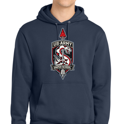US Army Sniper School Patriot Hooded Sweatshirt