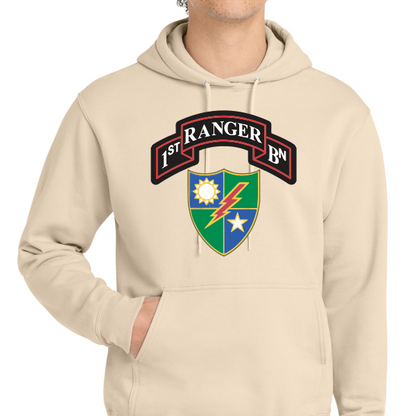 First Ranger Battalion Patriot Hooded Sweatshirt