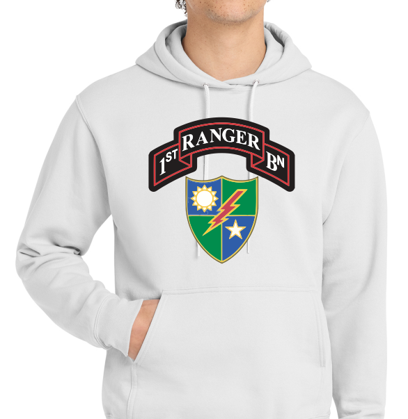 First Ranger Battalion Patriot Hooded Sweatshirt