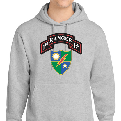 First Ranger Battalion Patriot Hooded Sweatshirt