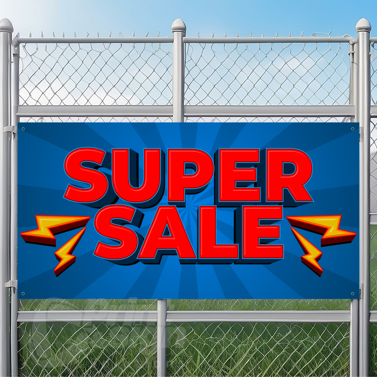 SUPER SALE electro - Vinyl Banner