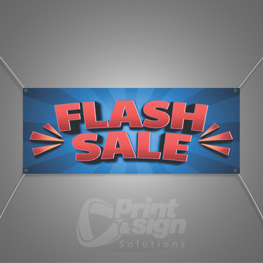 FLASH SALE - Vinyl Banner