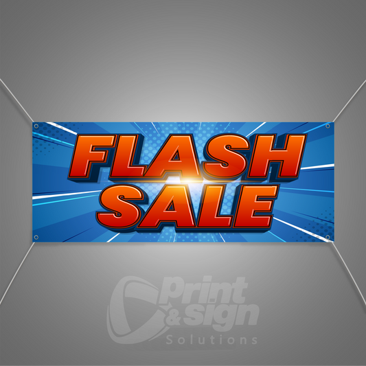 FLASH SALE - Vinyl Banner