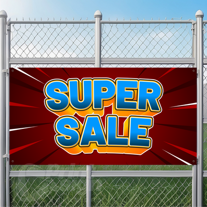 SUPER SALE - Vinyl Banner