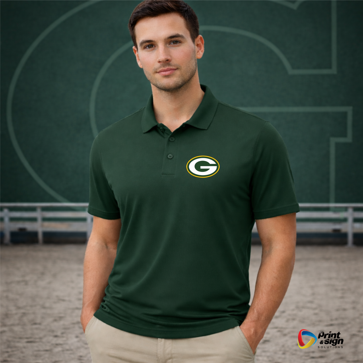 Gatewood Schools Performance Polo Shirt – Moisture-Wicking Dry-Fit with Embroidered Logo