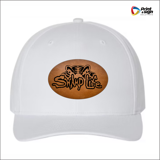 GATEWOOD SWAMP RICHARDSON 112 TRUCKER HAT SNAPBACK WITH LEATHER PATCH