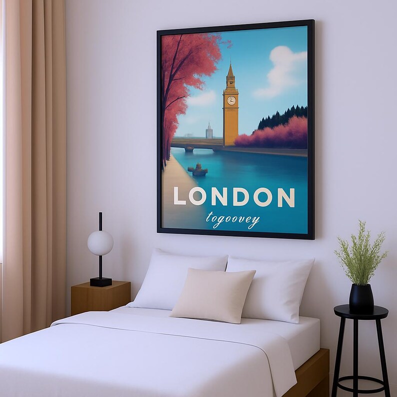 Trip in London Digital File Ready to Print High Definition PDF PNG File Format