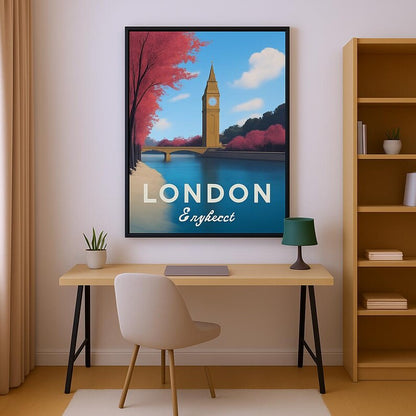 Trip in London Digital File Ready to Print High Definition PDF PNG File Format