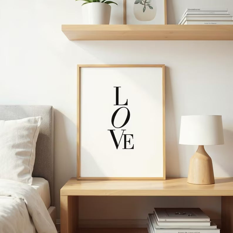 Love Digital File Ready to Print High Definition PDF PNG File Format
