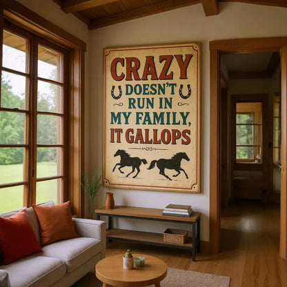 Western Gallop Digital File Ready to Print High Definition PDF PNG File Format