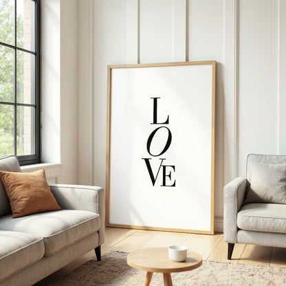 Love Digital File Ready to Print High Definition PDF PNG File Format