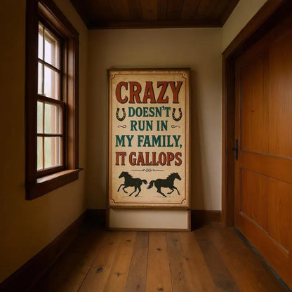 Western Gallop Digital File Ready to Print High Definition PDF PNG File Format